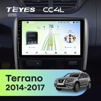 Штатная магнитола Teyes CC4L 6/64 Nissan Terrano (2014-2017)