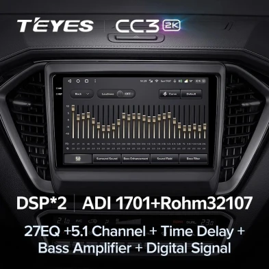 Штатная магнитола Teyes CC3 2K 6/128 lsuzu D-MAX 3 RG (2019-2023)