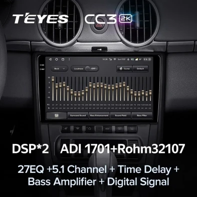 Штатная магнитола Teyes CC3 2K 6/128 Porsche Cayman 987 (2005-2012)