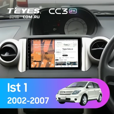 Штатная магнитола Teyes CC3 2K 4/64 Toyota Ist 1 (2002-2007) Правый руль