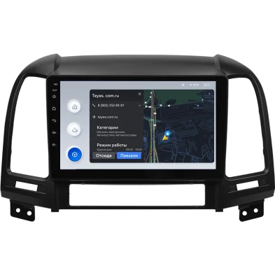 Штатная магнитола Teyes X1 4G 2/32 Hyundai Santa Fe 2 (2006-2012)