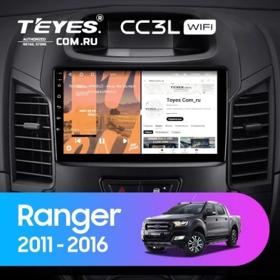 Штатная магнитола Teyes CC3L WiFi 2/32 Ford Ranger (2011-2016) F2