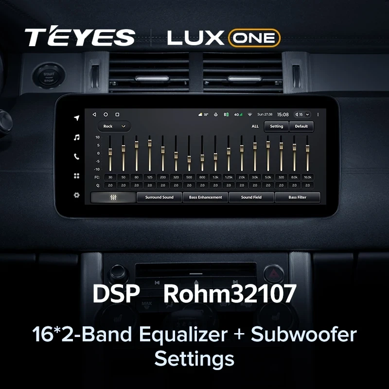 Штатная магнитола Teyes LUX ONE 4/64 Land Rover Range Rover Evoque (2011-2018) Тип-A