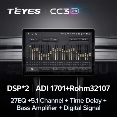 Штатная магнитола Teyes CC3 2K 6/128 Lada Largus (2012-2021) (13")