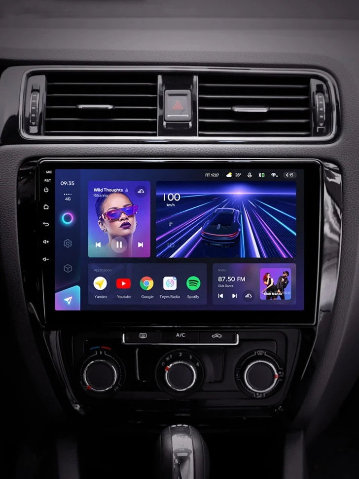 Штатная магнитола Teyes CC3 4/32 Volkswagen Jetta 6 (2011-2018)