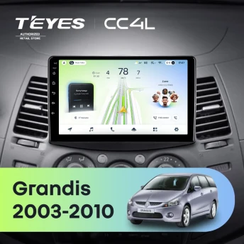 Штатная магнитола Teyes CC4L 6/64 Mitsubishi Grandis 1 (2003-2010) F1