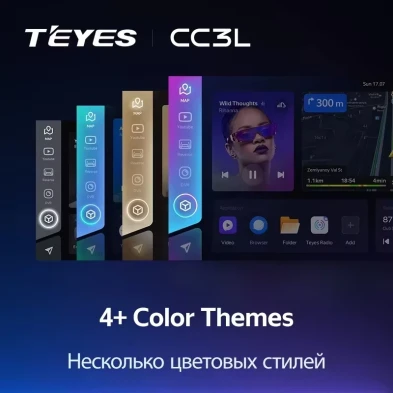 Штатная магнитола Teyes CC3L 4/32 Toyota Land Cruiser Prado 250 (2024-2026)