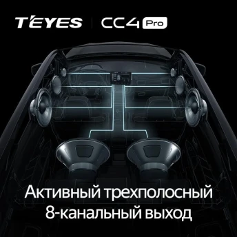 Штатная магнитола Teyes CC4 Pro 12/256 Opel Astra J (2009-2017)