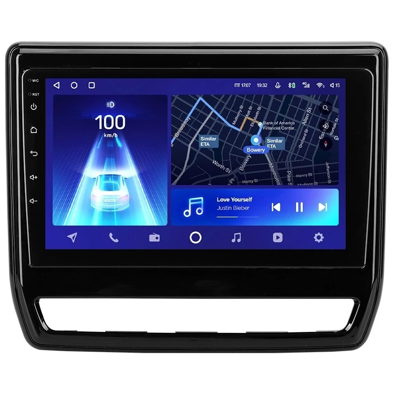 Переходная рамка Mitsubishi ASX 1 (2016-2026) Правый руль Тип-B (9")