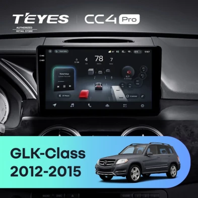 Штатная магнитола Teyes CC4 Pro 8/128 Mercedes-Benz GLK-Class X204 (2012-2015)