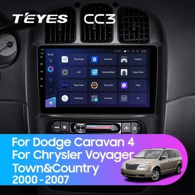 Штатная магнитола Teyes CC3 4/32 Chrysler Town &amp; Country 4 RS (2000-2007) Тип-A