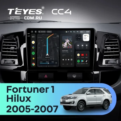 Штатная магнитола Teyes CC4 6/64 Toyota Fortuner (2005-2007) F2