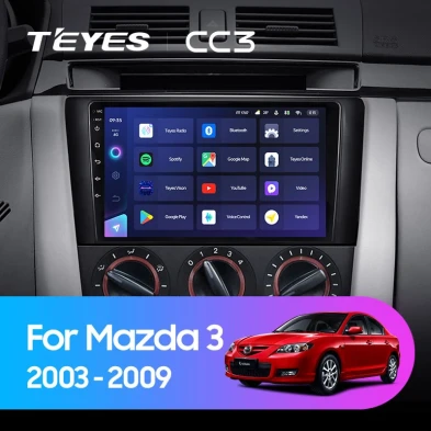 Штатная магнитола Teyes CC3 4/32 Mazda 3 1 BK (2003-2009)
