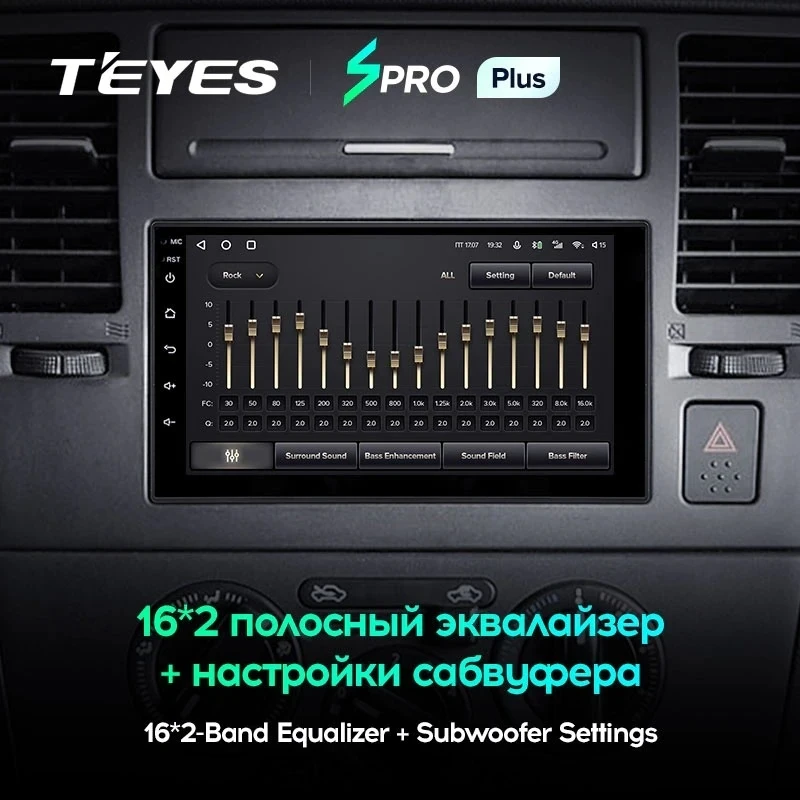 Магнитола Teyes SPRO Plus 4/64 Универсал 7"
