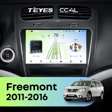 Штатная магнитола Teyes CC4L 6/64 Fiat Freemont (2011-2016)