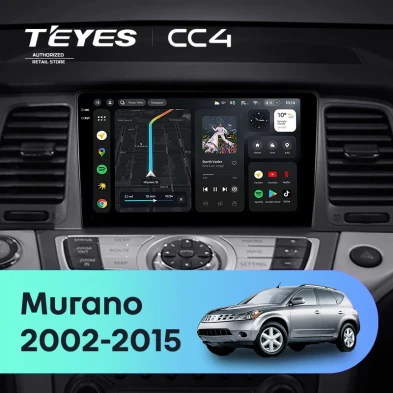 Штатная магнитола Teyes CC4 6/64 Nissan Murano Z50 (2002-2015)