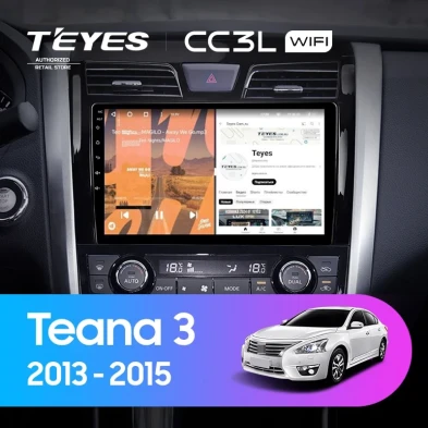Штатная магнитола Teyes CC3L WiFi 2/32 Nissan Teana J33 (2013-2015) Тип-C