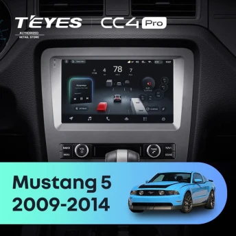 Штатная магнитола Teyes CC4 Pro 12/256 Ford Mustang 5 S-197 (2009-2014) F2
