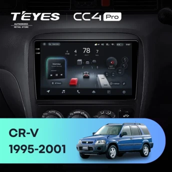 Штатная магнитола Teyes CC4 Pro 8/128 Honda CR-V (1995-2001)