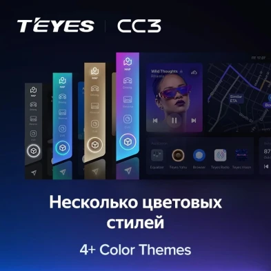 Штатная магнитола Teyes CC3 4/32 Lada Vesta (2023-2026) F2 Тип-A