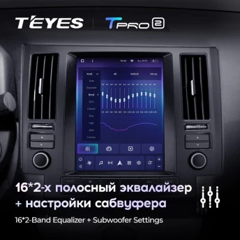 Штатная магнитола Tesla style Teyes TPRO 2 3/32 Infiniti FX35 1 (2002-2006)