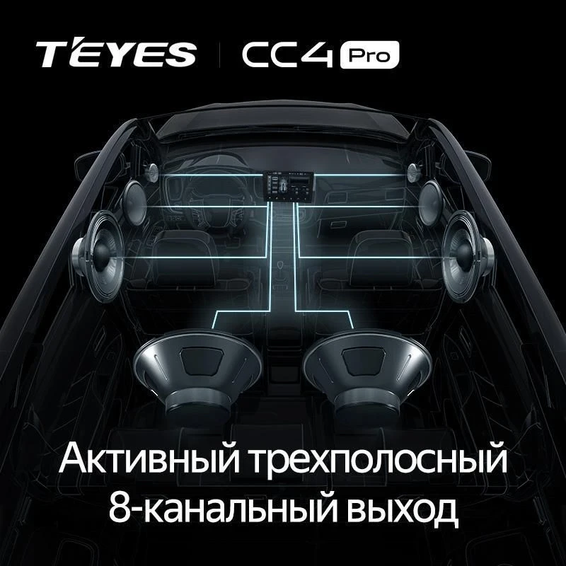Штатная магнитола Teyes CC4 Pro 12/256 Audi A3 2 8P (2003-2013) (13")