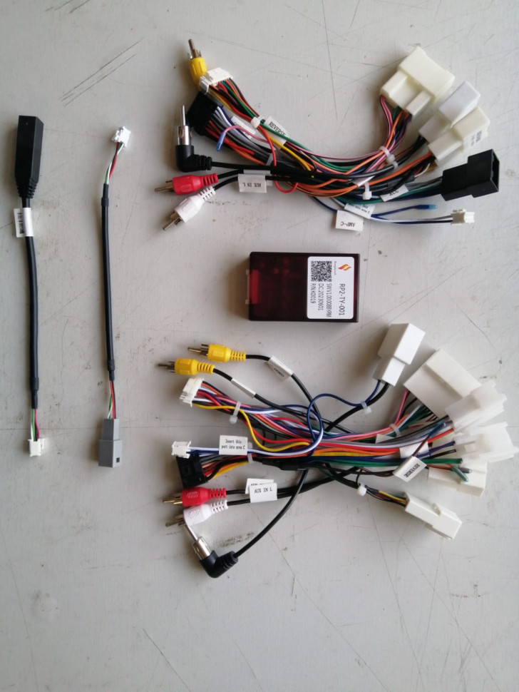 Проводка питания TEYES для Toyota Land Cruiser Prado 150 2022 + Canbus для подключения Android ГУ