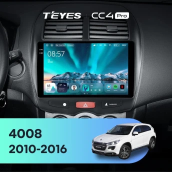 Штатная магнитола Teyes CC4 Pro 12/256 Peugeot 4008 (2010-2016) Тип-B