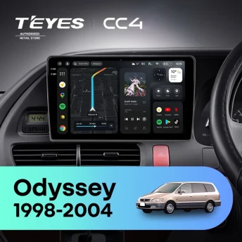Штатная магнитола Teyes CC4 8/128 Honda Odyssey RL1 (1998-2004) Тип-B Правый руль