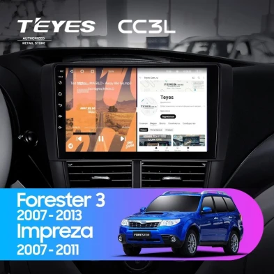 Штатная магнитола Teyes CC3L 4/64 Subaru Impreza GH GE (2007-2011)