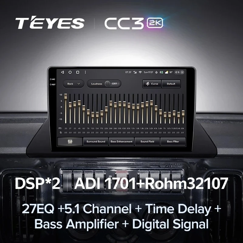 Штатная магнитола Teyes CC3 2K 6/128 Iveco Daily (2023-2024)