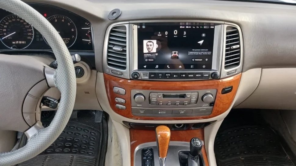 Штатная магнитола Teyes CC4 Pro 8/128 Lexus LX470 (2002-2007) F2 Тип-C