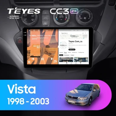 Штатная магнитола Teyes CC3 2K 4/32 Toyota Vista Ardeo (1998-2003)