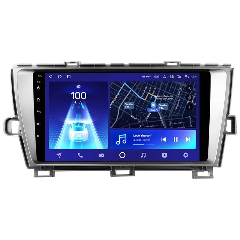 Переходная рамка Toyota Prius XW30 (2009-2015) (9")