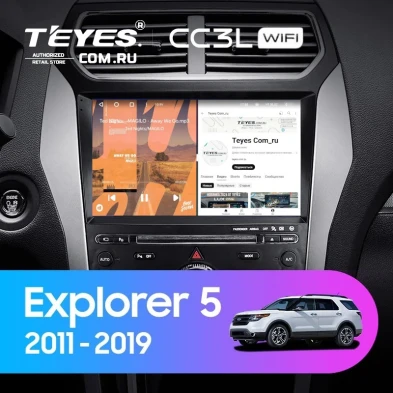 Штатная магнитола Teyes CC3L WiFi 2/32 Ford Explorer 5 (2011-2019) Тип-B