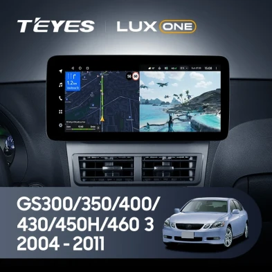 Штатная магнитола Teyes LUX ONE 4/64 Lexus GS300 350 400 430 450h 460 3 S190 (2004-2011)