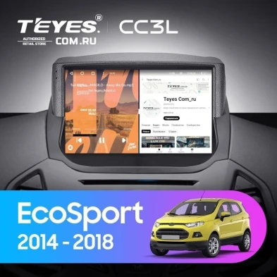 Штатная магнитола Teyes CC3L 4/64 Ford EcoSport (2014-2018) F1