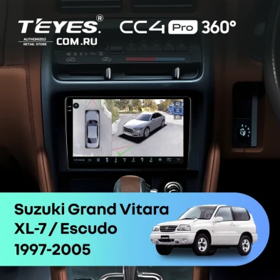 Штатная магнитола Teyes CC4 Pro 360 8/128 Suzuki Escudo (1997-2005)