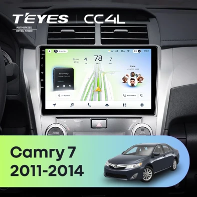 Штатная магнитола Teyes CC4L 6/64 Toyota Camry 7 XV 50 55 (2011-2014) F4