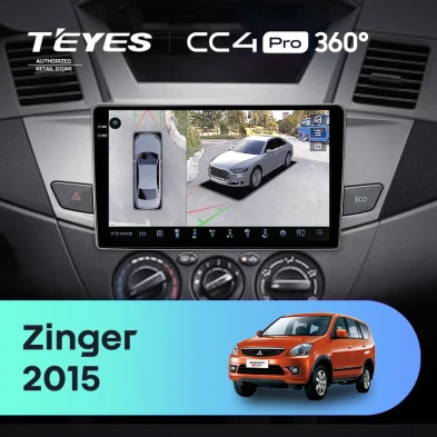 Штатная магнитола Teyes CC4 Pro 360 8/128 Mitsubishi Zinger 2015+