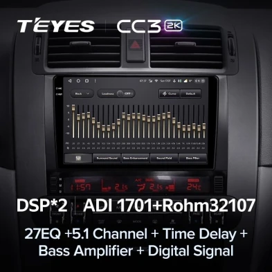 Штатная магнитола Teyes CC3 2K 4/64 Kia Mohave (2008-2016)