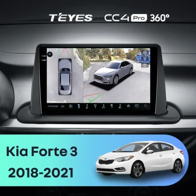 Штатная магнитола Teyes CC4 Pro 360 8/128 Kia Forte 3 (2018-2021)