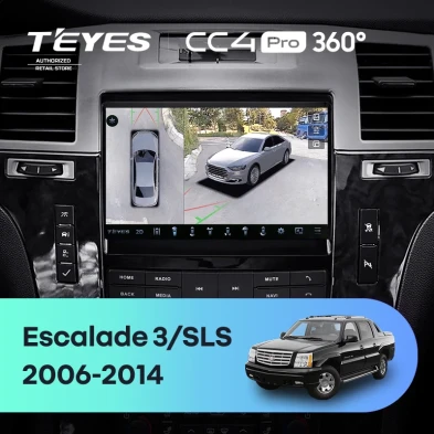 Штатная магнитола Teyes CC4 Pro 360 12/256 Cadillac Escalade 3 (GMT900) (2006-2014)